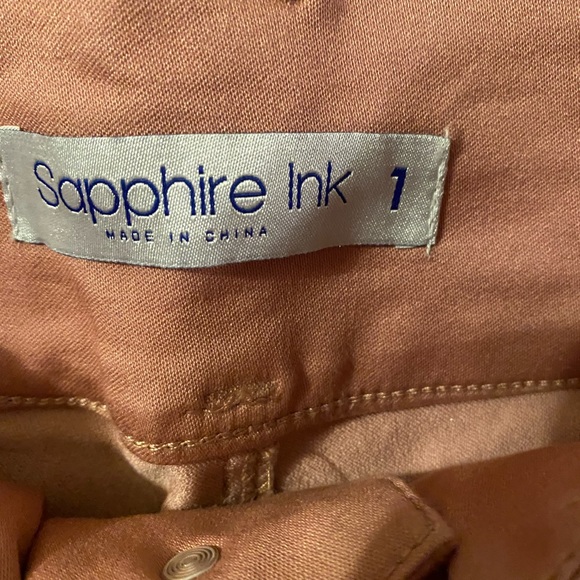 Juniors size 1 mauve jeans - Picture 2 of 5